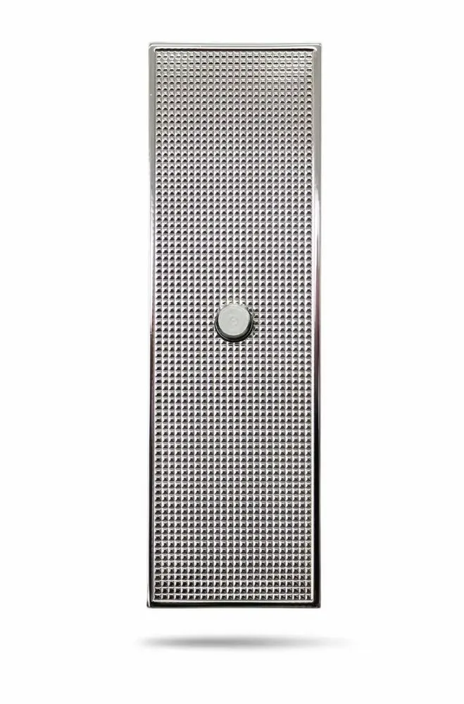 Decorative objects - Elite - Brass - 1 round push button - 40x130 - 6IXTES