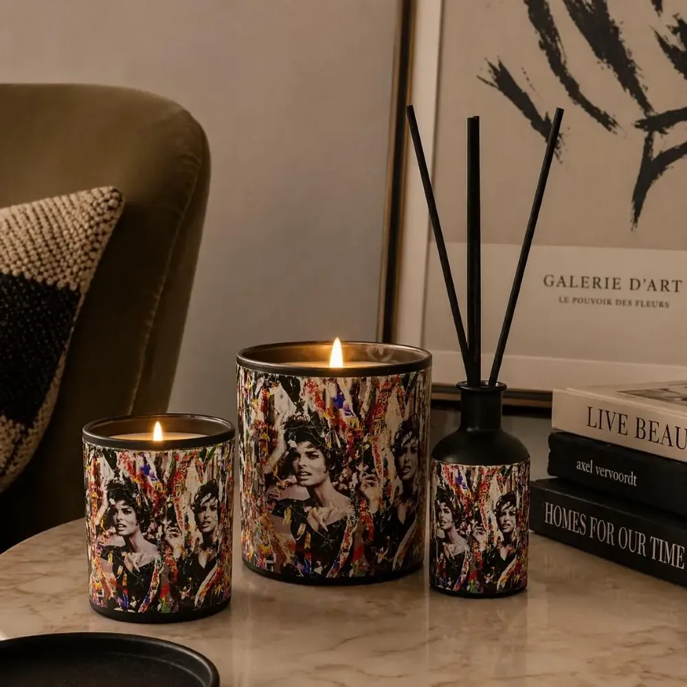 Candles - Linda scented candle - Design by Anne Mondy - ARTDECORIS