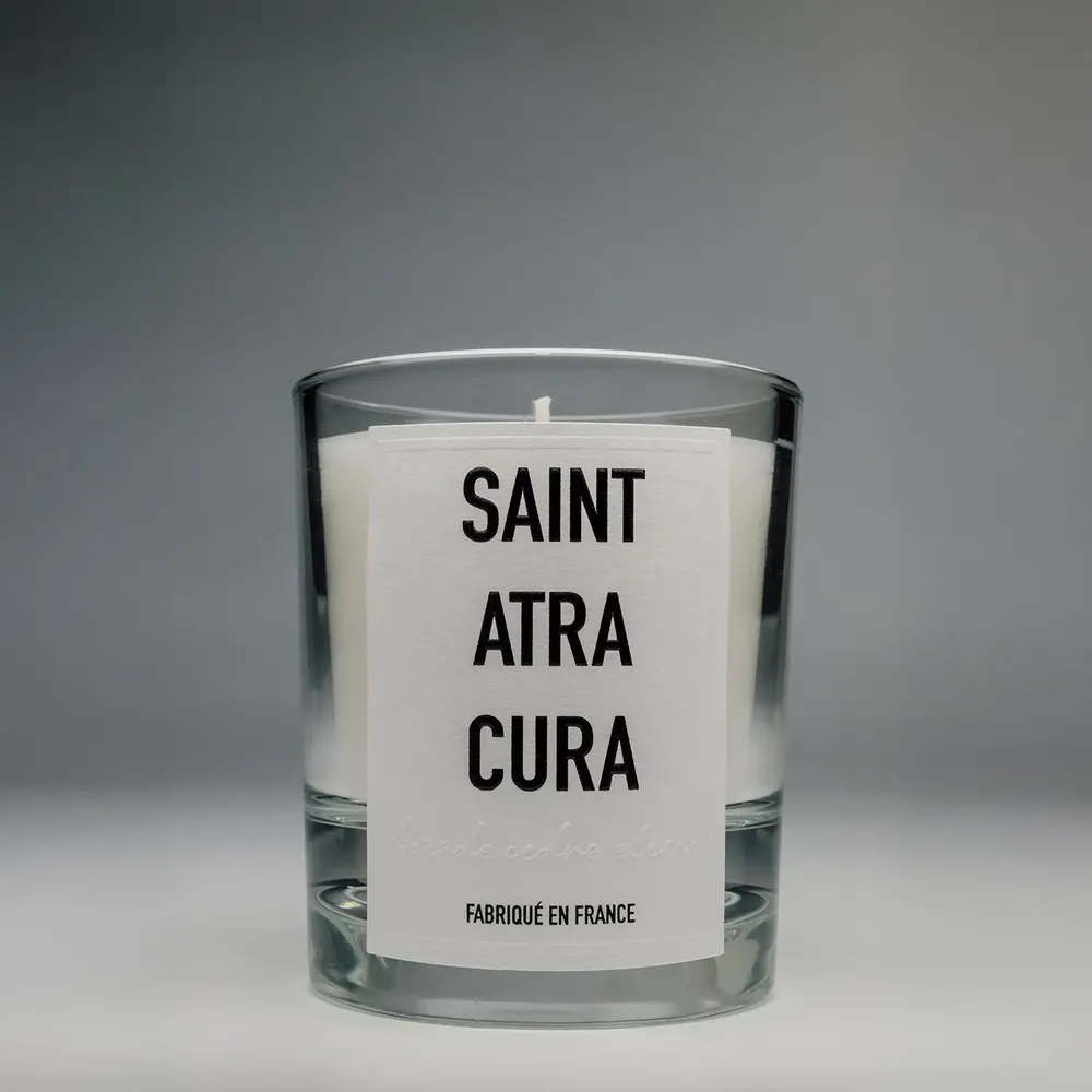 Cadeaux - Petite Bougie - Bois de Cèdre Elemi - SAINT ATRA CURA