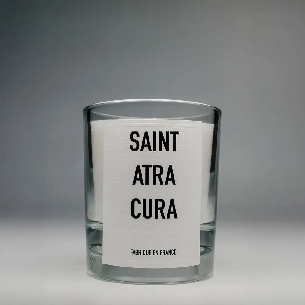 Cadeaux - Petite Bougie - Cannabis Laurier - SAINT ATRA CURA