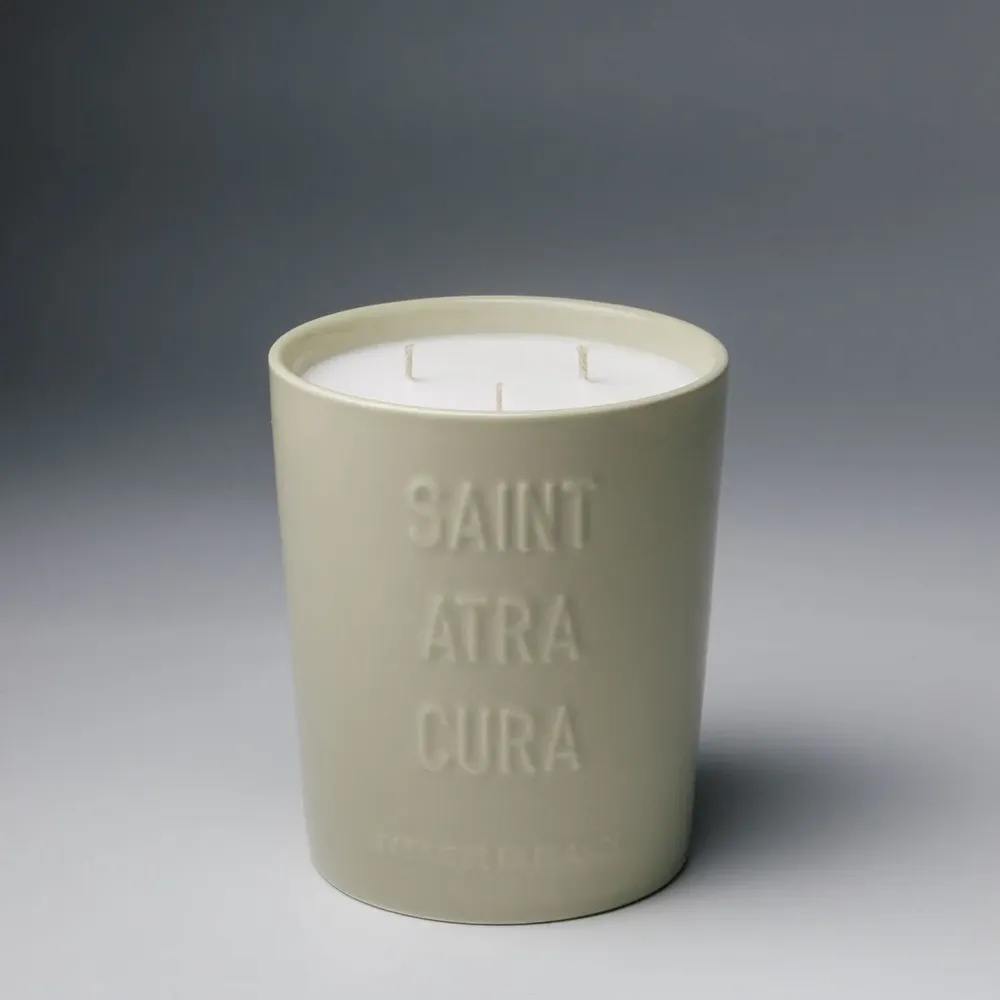 Cadeaux - Grande Bougie - Cyprès Bergamote - SAINT ATRA CURA