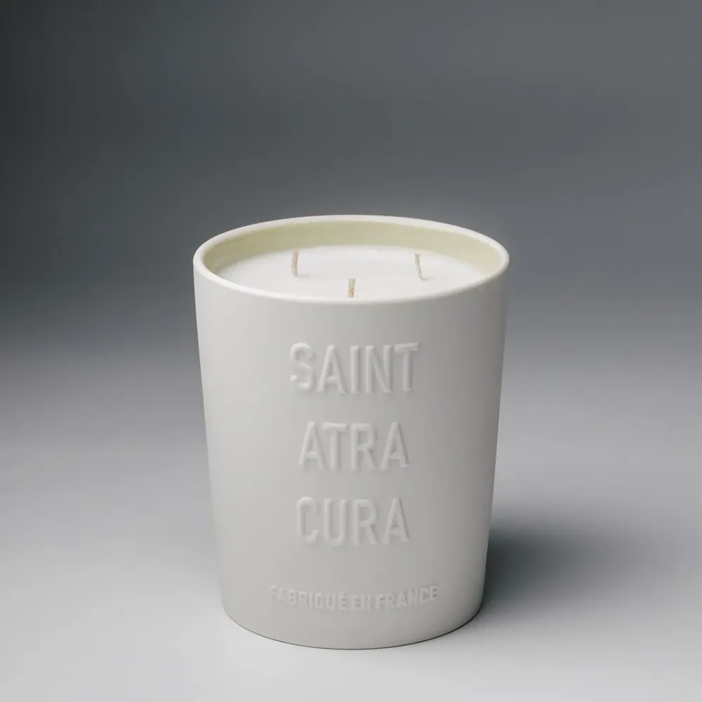 Cadeaux - Grande Bougie - Cyprès Bergamote - SAINT ATRA CURA