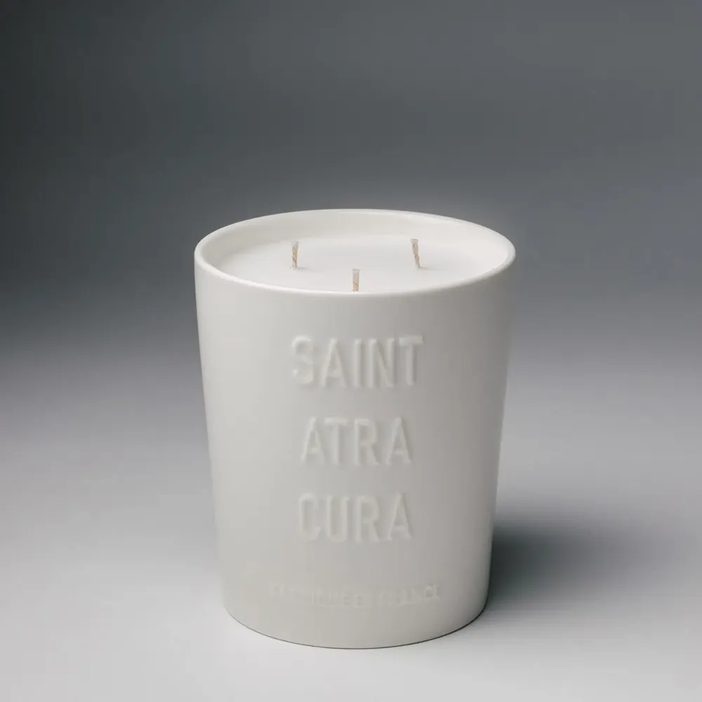 Cadeaux - Grande Bougie - Cannabis Laurier - SAINT ATRA CURA