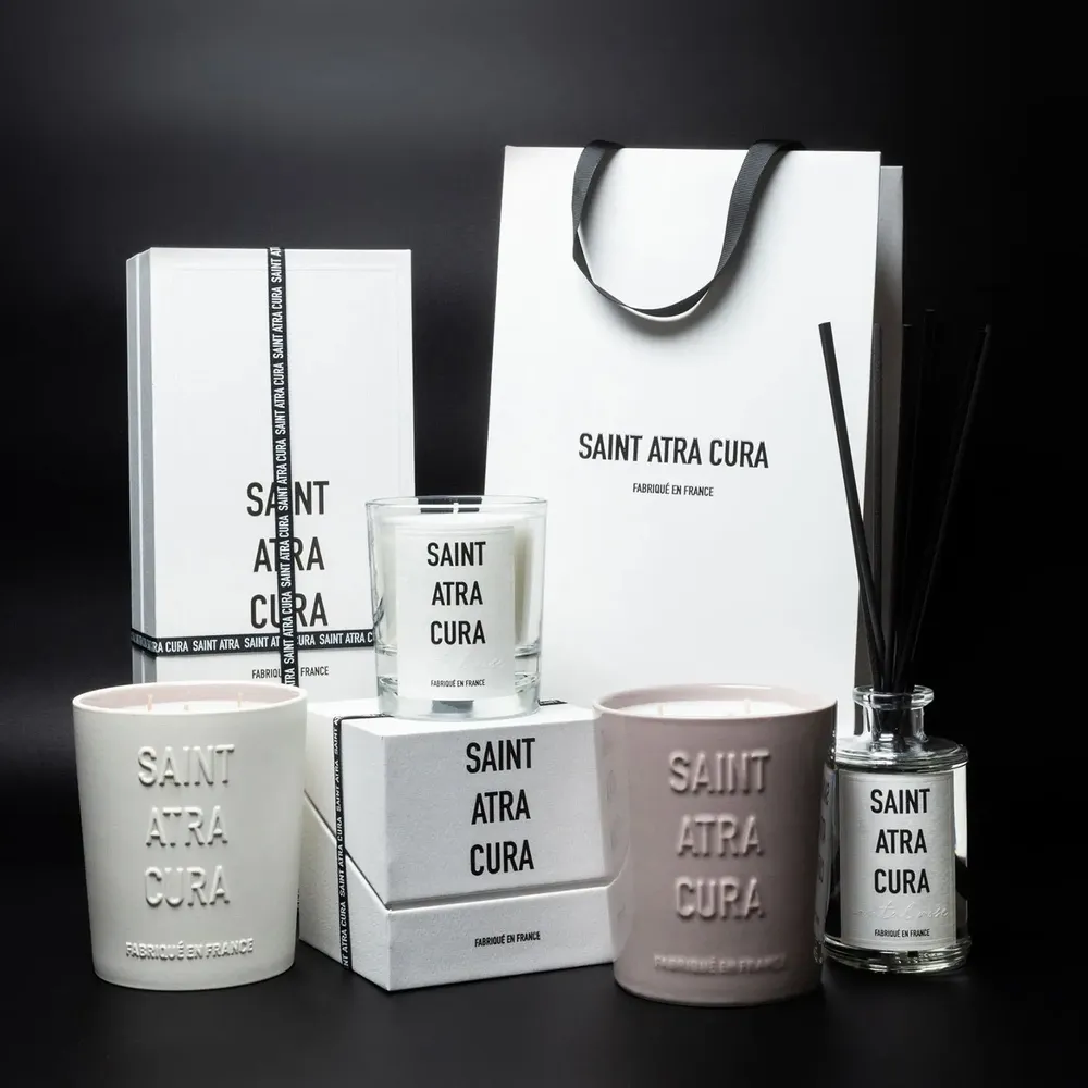 Cadeaux - Petite Bougie - Santal Rose - SAINT ATRA CURA
