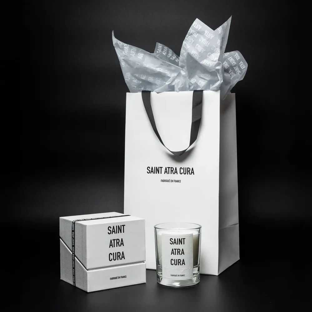 Cadeaux - Petite Bougie - Cyprès Bergamote - SAINT ATRA CURA