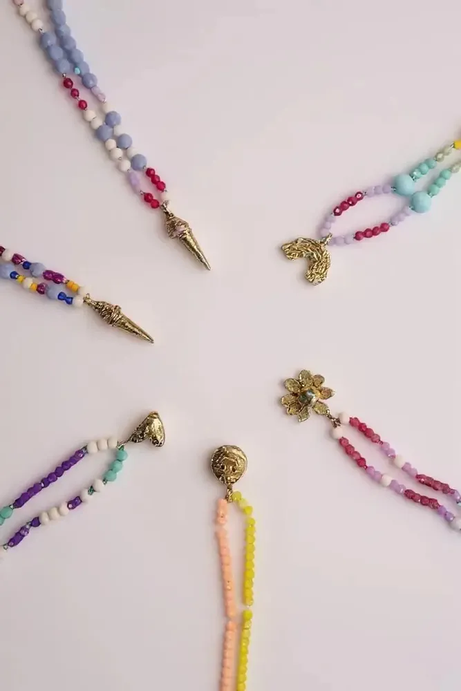 Jewelry - Heart Beaded Necklace - CÂPÂ JEWELRY