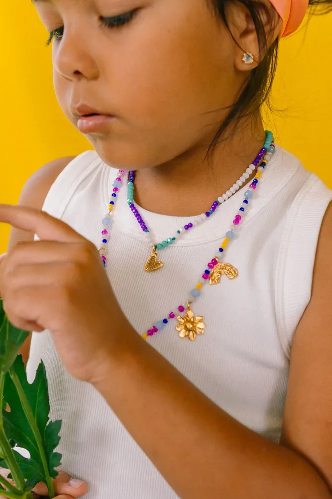 Jewelry - Heart Beaded Necklace - CÂPÂ JEWELRY