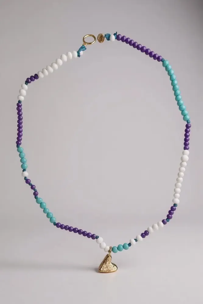 Jewelry - Heart Beaded Necklace - CÂPÂ JEWELRY
