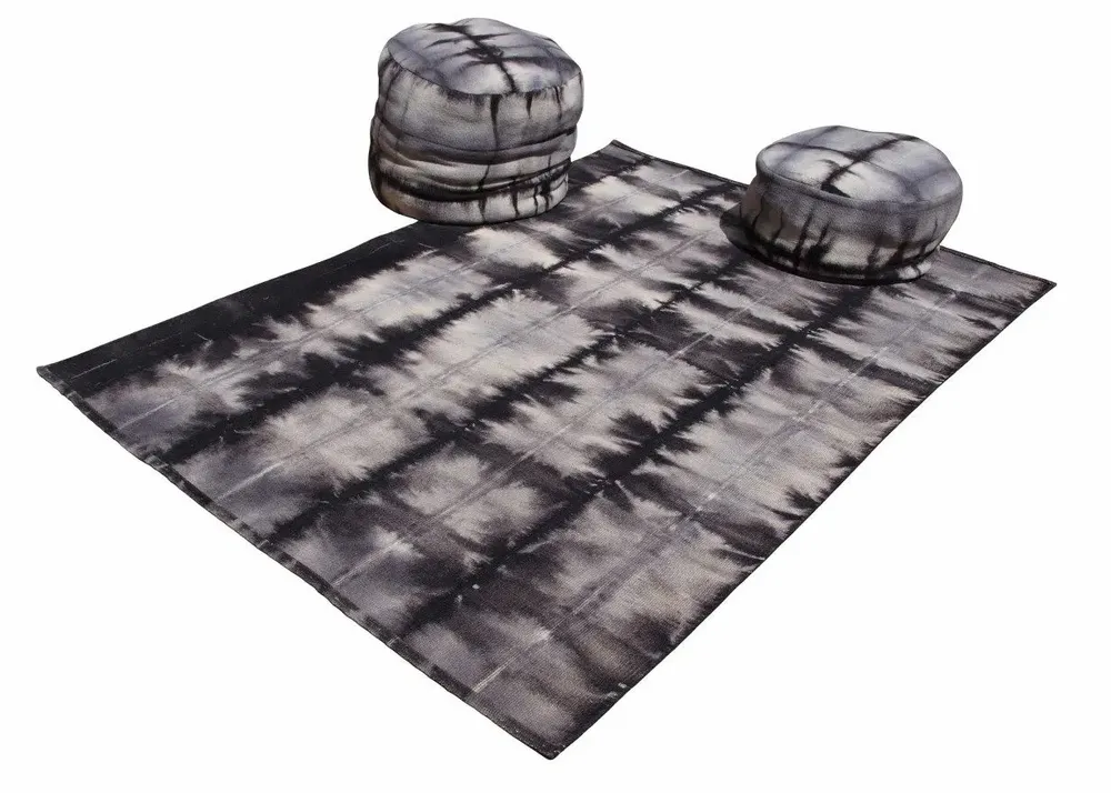 Contemporary carpets - The Hand woven - Dyed Wool Rug Series - BD 1029 - NUZRAT CARPET EMPORIOUM