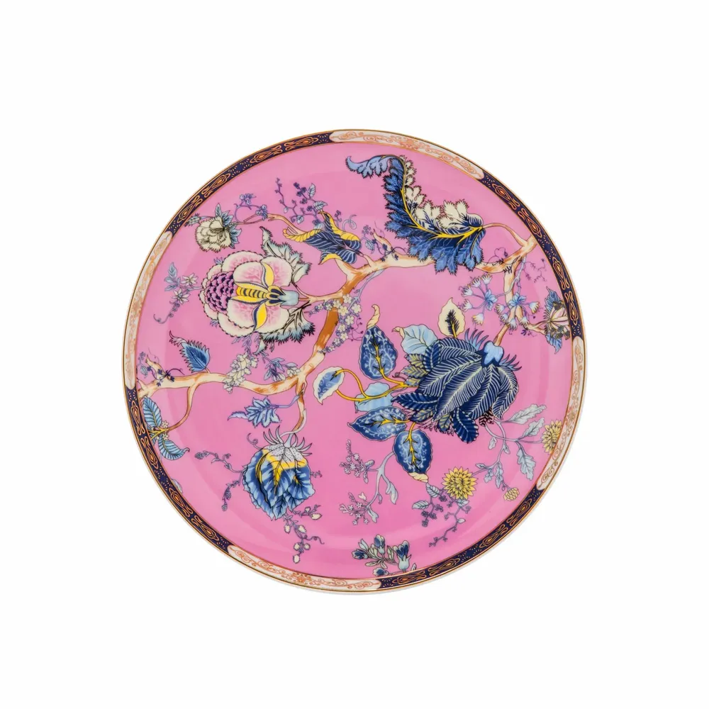 Everyday plates - Oriental Blossom Dinner Set in Serene Blue - TIME FOR TEA