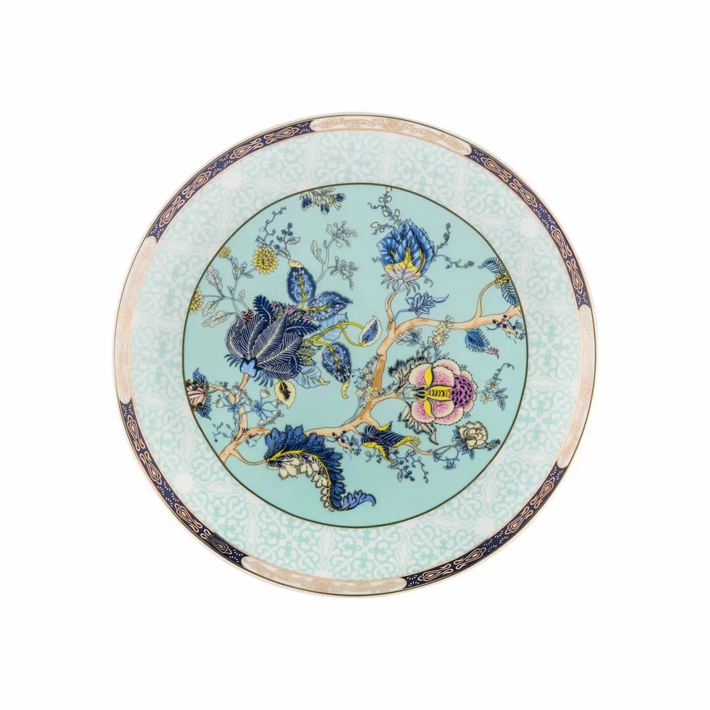 Everyday plates - Oriental Blossom Dinner Set in Serene Blue - TIME FOR TEA
