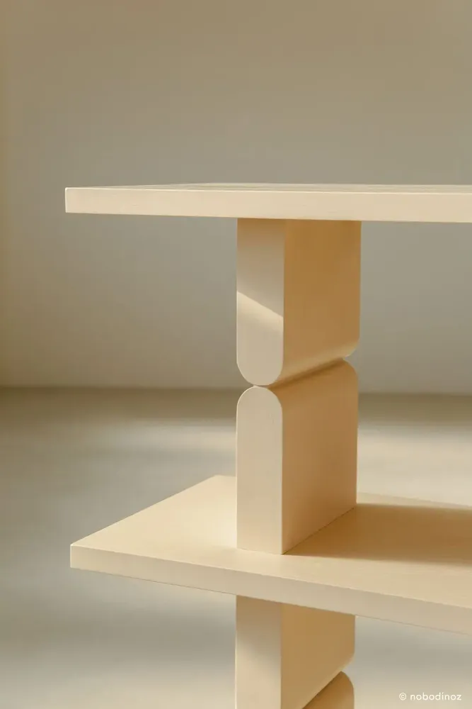 Bibliothèques - Bibliothèque en bois peint noon - NOBODINOZ