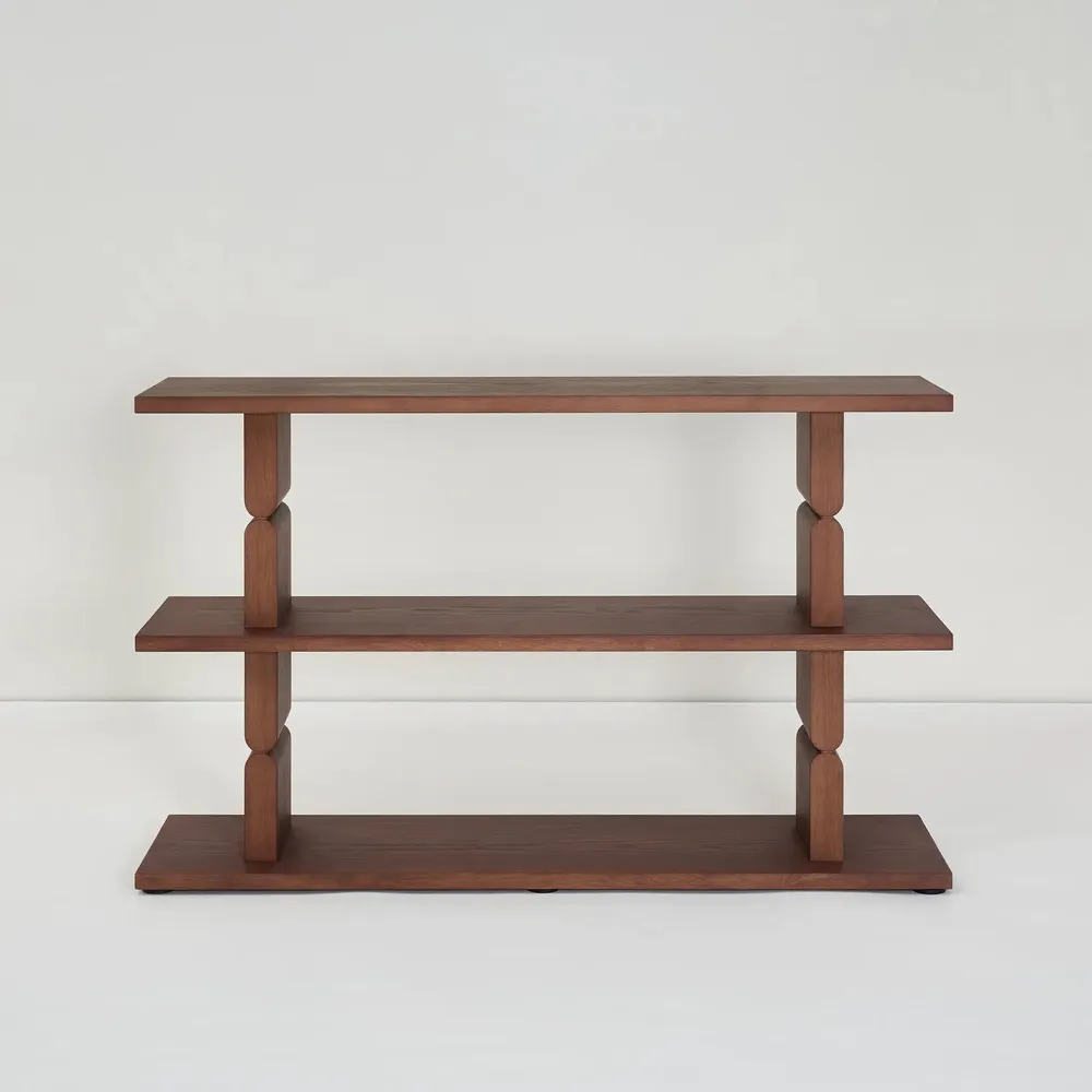 Bookshelves - Bookshelves stained wood noon - NOBODINOZ