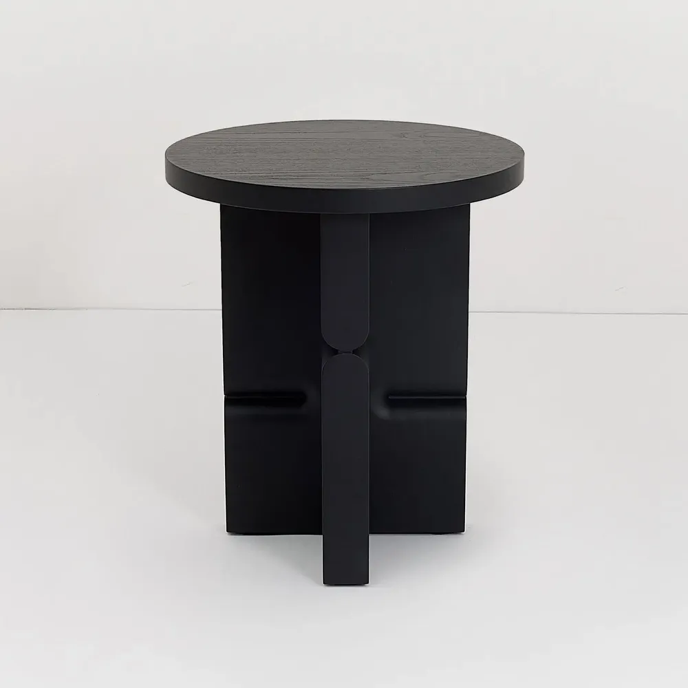 Bibliothèques - Tabouret et table d'appoint en bois peint noon - NOBODINOZ