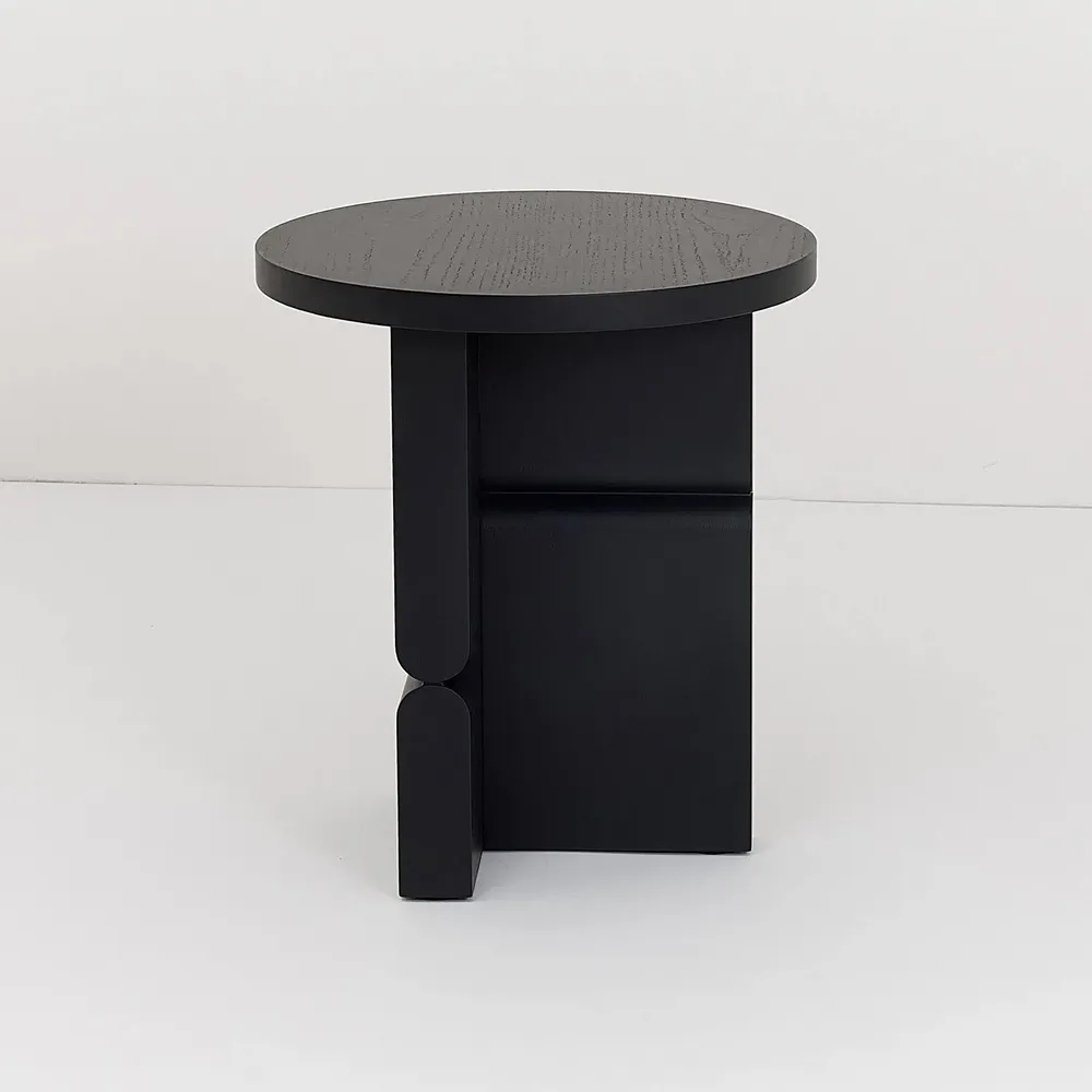 Bibliothèques - Tabouret et table d'appoint en bois peint noon - NOBODINOZ