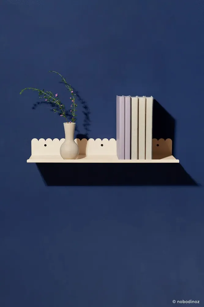 Etagères - Grande étagère murale en acier laqué - NOBODINOZ