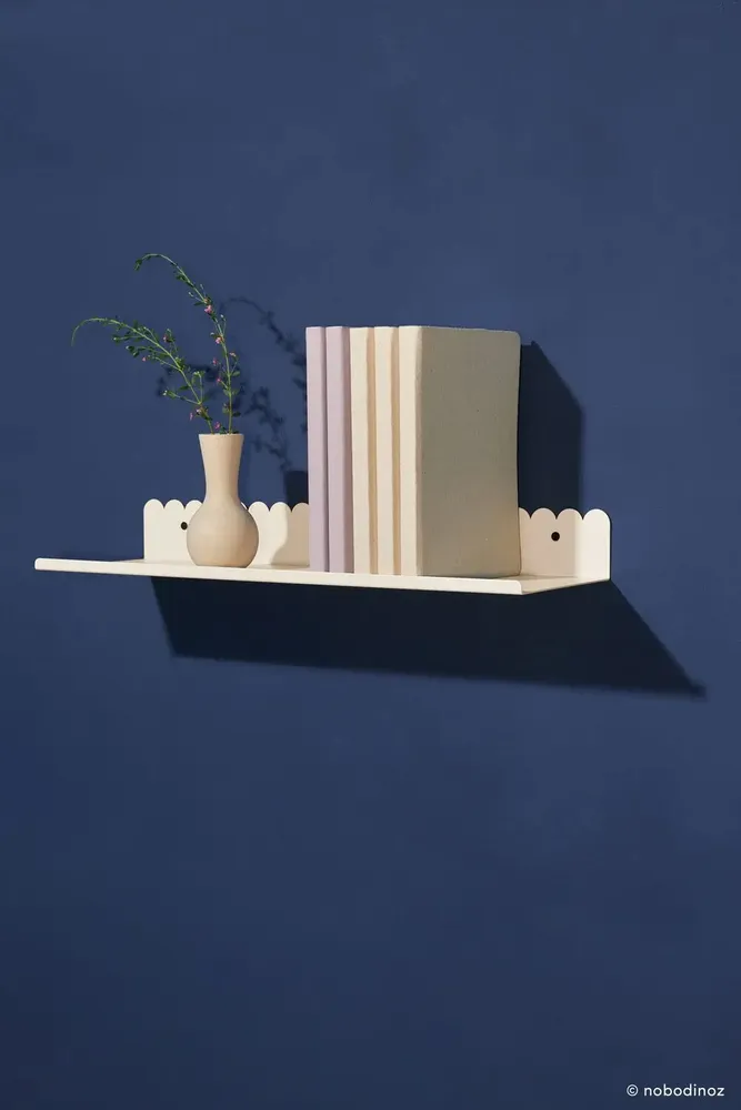 Etagères - Grande étagère murale en acier laqué - NOBODINOZ