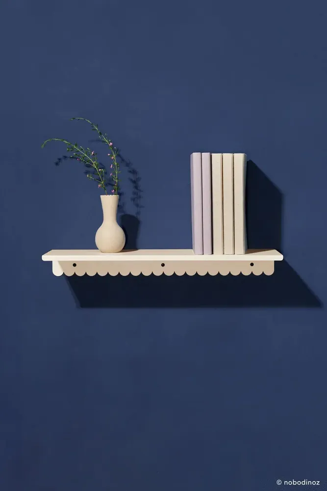 Etagères - Grande étagère murale en acier laqué - NOBODINOZ