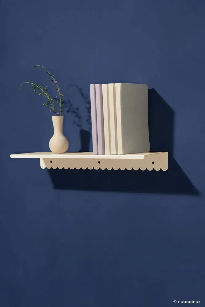 Etagères - Grande étagère murale en acier laqué - NOBODINOZ