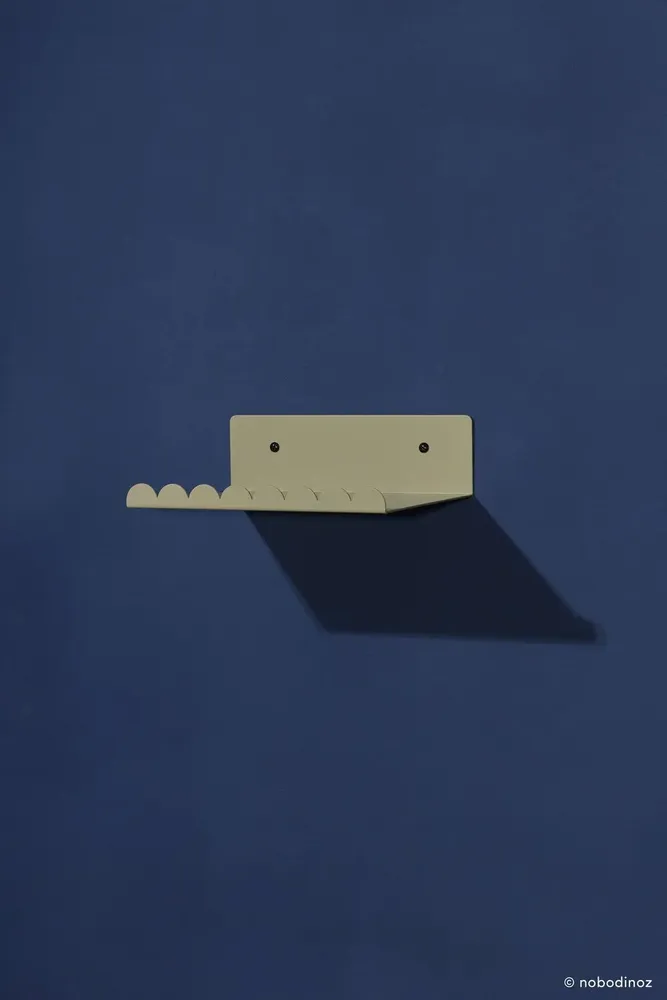 Etagères - Petite étagère murale en acier laqué - NOBODINOZ