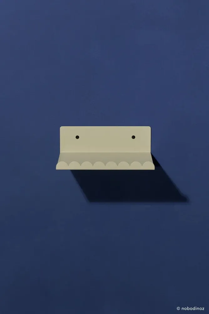 Etagères - Petite étagère murale en acier laqué - NOBODINOZ