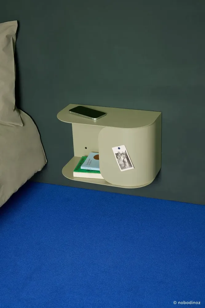 Shelves - Steel wall bedside table - NOBODINOZ