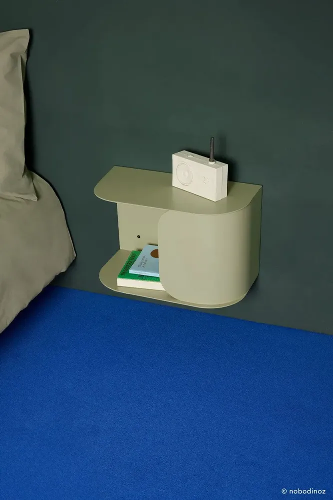 Shelves - Steel wall bedside table - NOBODINOZ
