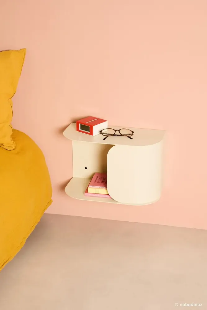 Shelves - Steel wall bedside table - NOBODINOZ
