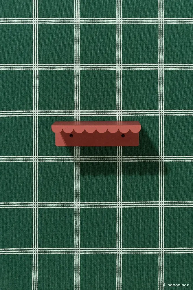 Etagères - Petite étagère murale en acier laqué - NOBODINOZ