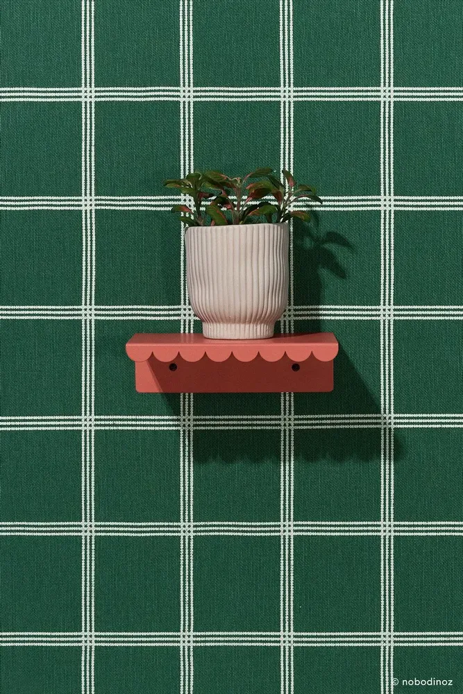 Etagères - Petite étagère murale en acier laqué - NOBODINOZ