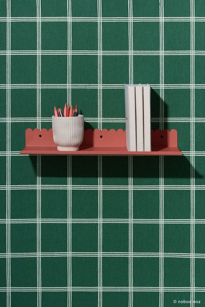 Etagères - Grande étagère murale en acier laqué - NOBODINOZ