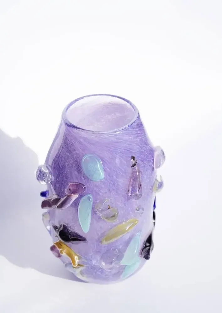 Vases - Collection de vases en verre «Between Water and Stone» - GALERIE SANA MOREAU