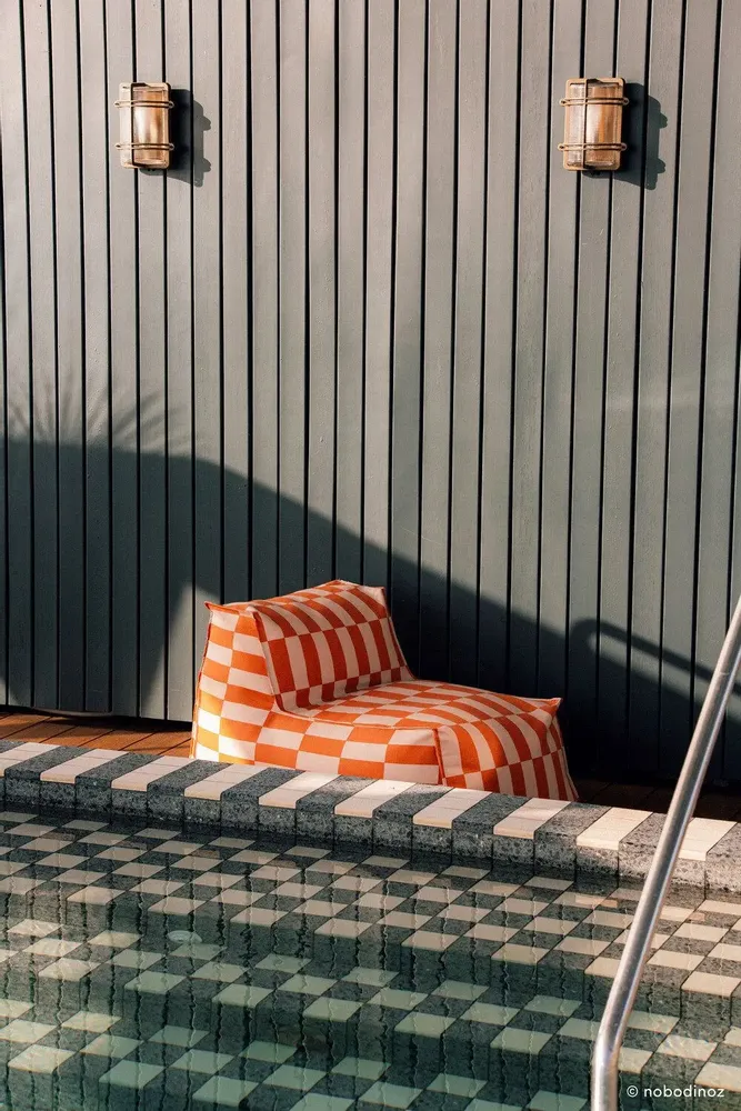 Fauteuils de jardin - Pouf long d'extérieur - taille adult - Matteo - NOBODINOZ