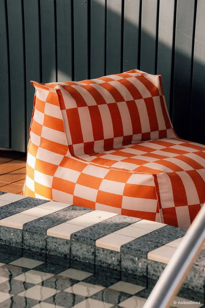 Fauteuils de jardin - Pouf long d'extérieur - taille adult - Matteo - NOBODINOZ