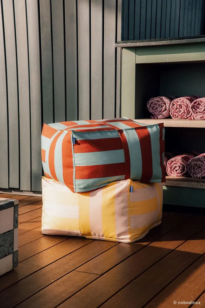 Fauteuils de jardin - Pouf d'extérieur ottoman - taille adulte - Otto - NOBODINOZ