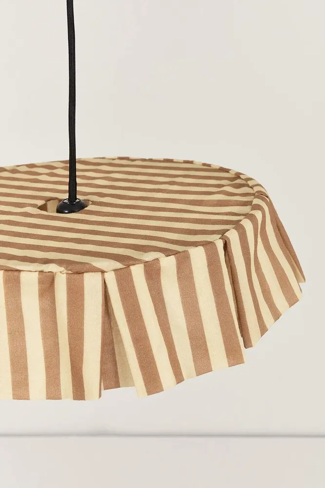 Abat-jours - Abat-jour pour suspension en voile de coton diam. 40 cm - Vibes - NOBODINOZ