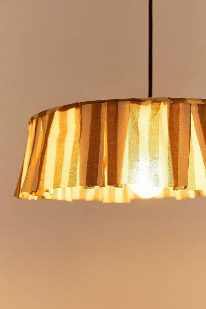 Abat-jours - Abat-jour pour suspension en voile de coton diam. 40 cm - Vibes - NOBODINOZ