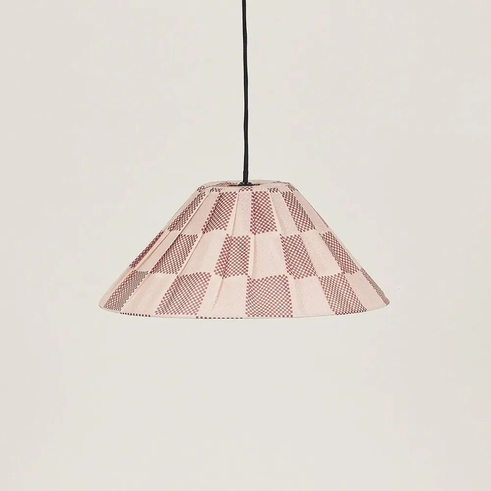 Abat-jours - Abat-jour plissé pour suspension 50 cm Ava - NOBODINOZ