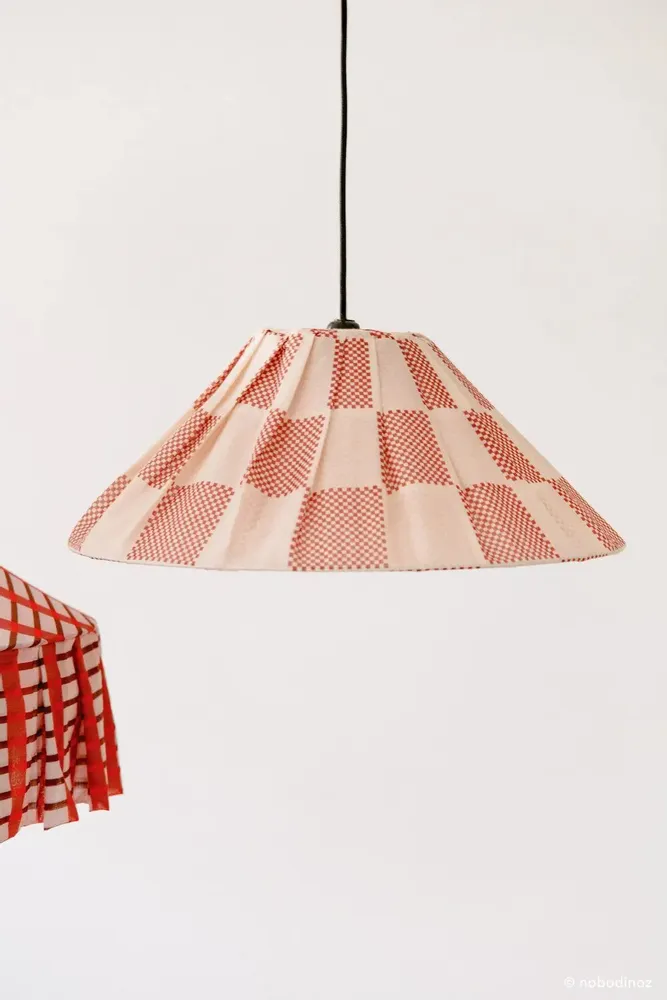 Abat-jours - Abat-jour plissé pour suspension 50 cm Ava - NOBODINOZ