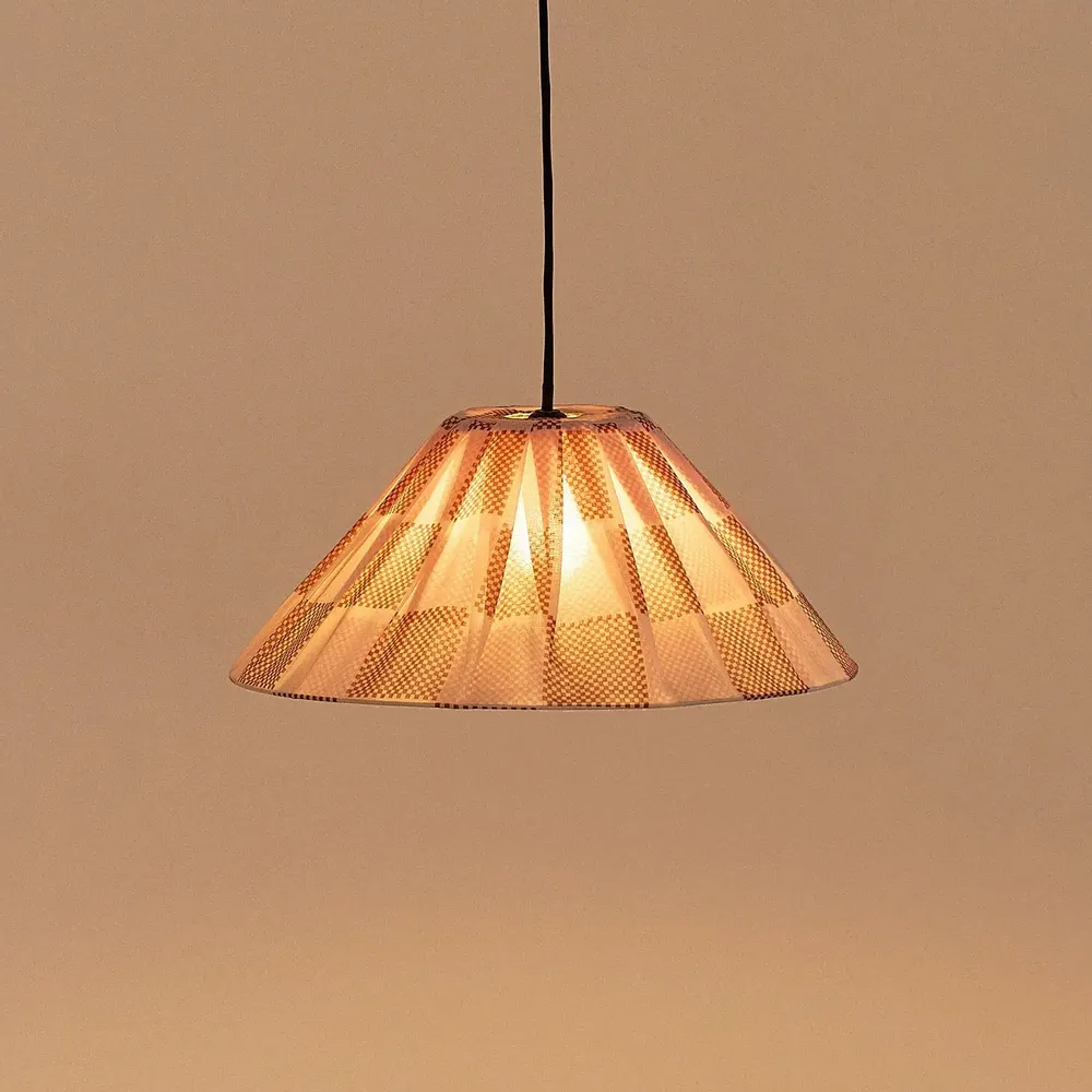 Abat-jours - Abat-jour plissé pour suspension 50 cm Ava - NOBODINOZ