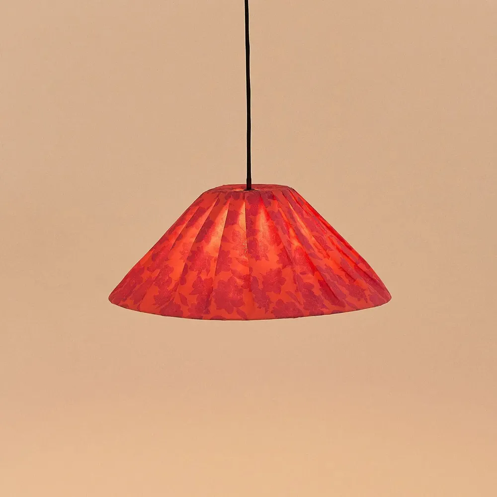 Blinds - Pleated pendant lampshade diam. 50cm Ava - NOBODINOZ