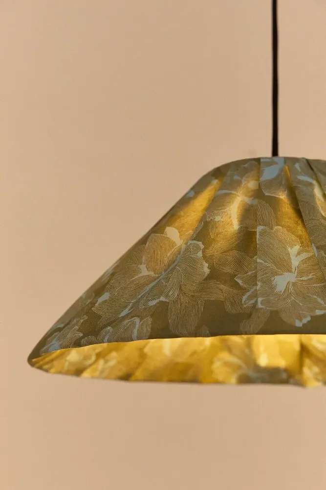 Abat-jours - Abat-jour plissé pour suspension 50 cm Ava - NOBODINOZ