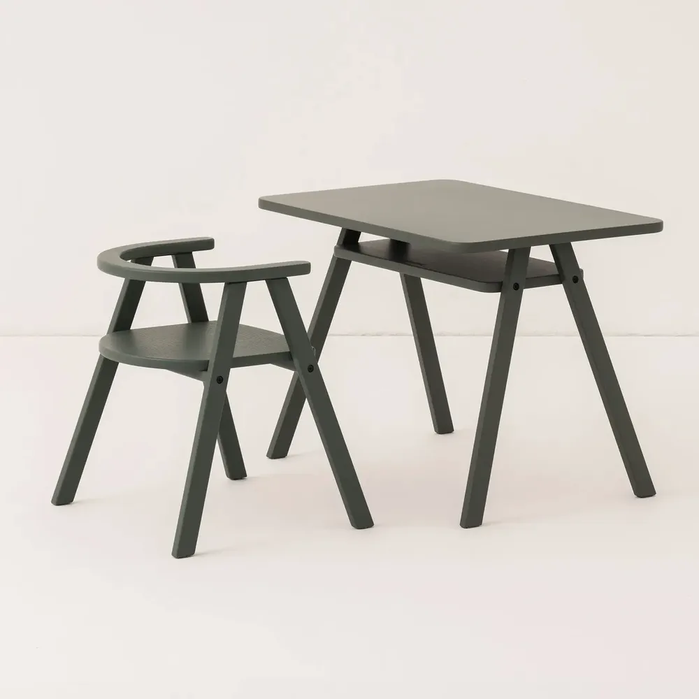 Children's tables and chairs - Kid's table Growing Green - NOBODINOZ