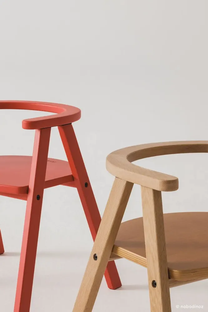 Children's tables and chairs - kid's chair Growing Green - NOBODINOZ