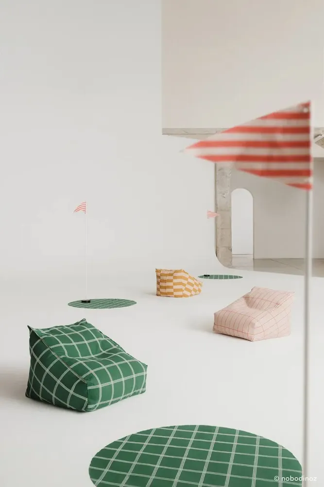 Ottomans - Armchair beanbag - kid size - Vibes - NOBODINOZ