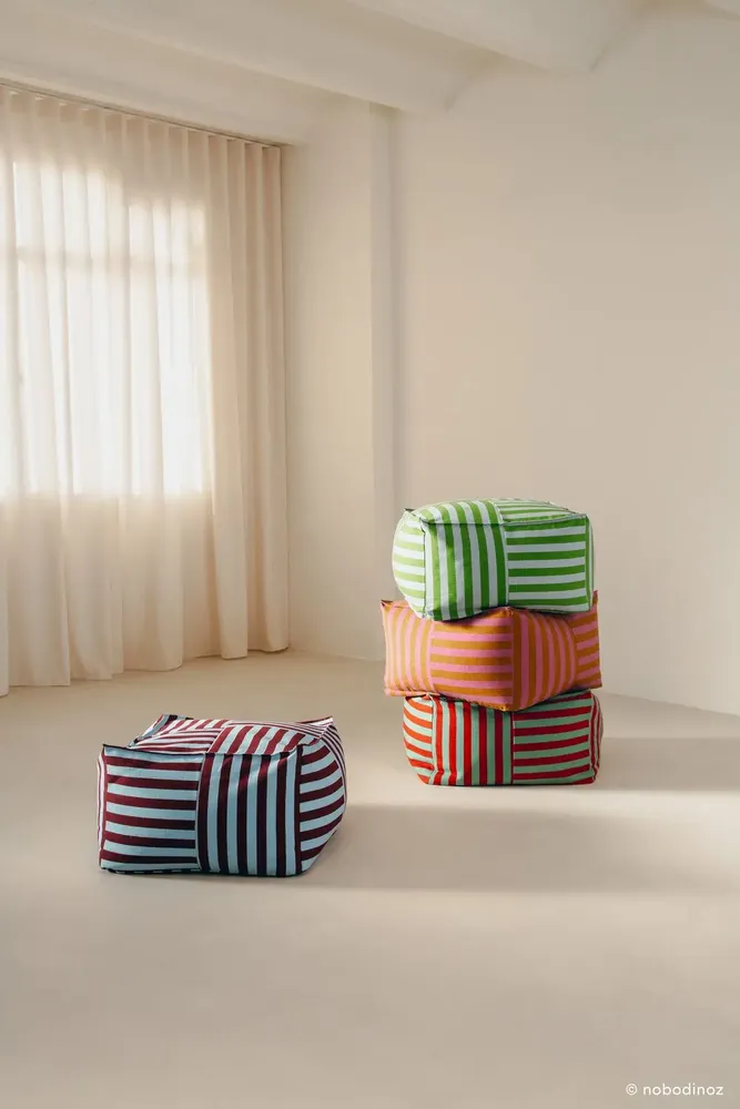 Poufs - Pouf ottoman - taille adulte - Otto - NOBODINOZ