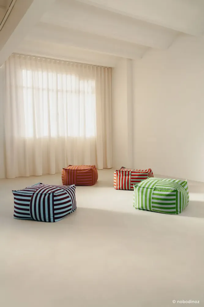 Poufs - Pouf ottoman - taille adulte - Otto - NOBODINOZ