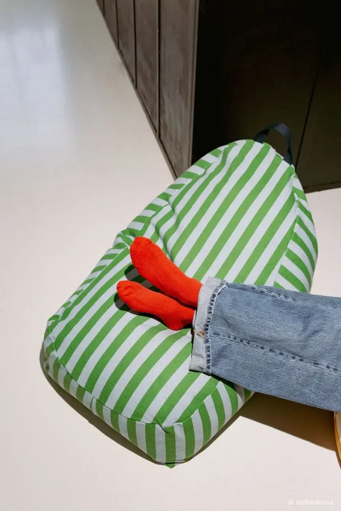 Ottomans - Long beanbag - kid size - Bliss - NOBODINOZ