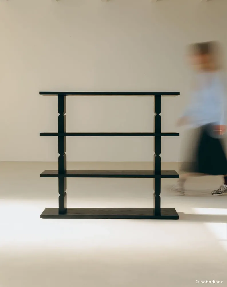 Bibliothèques - Bibliothèque en bois peint noon - NOBODINOZ