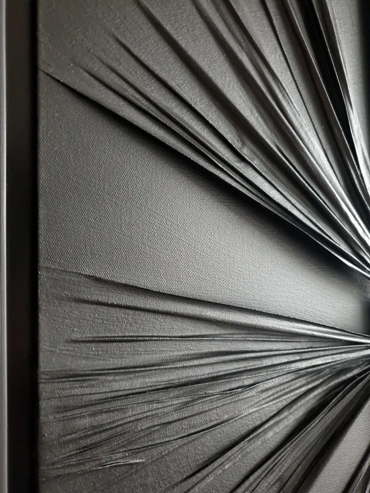 Other wall decoration - Dark Nebula: Handmade Textured Relief Painting - SARMAL DESIGN